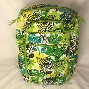 Vera Bradley Quilted Lime Green Laptop Backpack